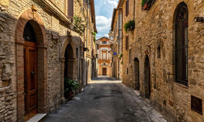 Alloggio Flaminia Con Parcheggio Di Proprieta! بيفانيا المظهر الخارجي الصورة